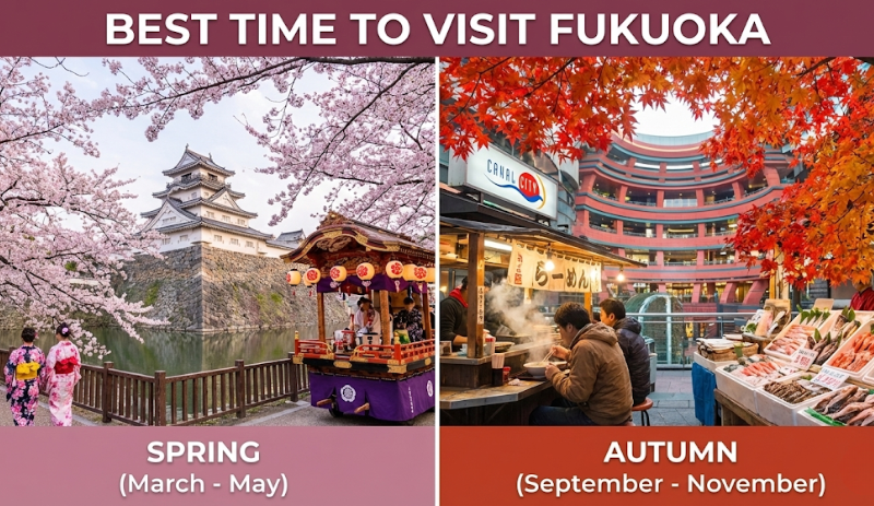 Best Time to Visit Fukuoka