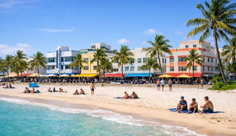 Relax at South Beach